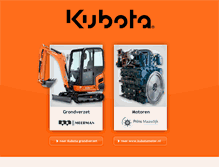 Tablet Screenshot of kubota.nl